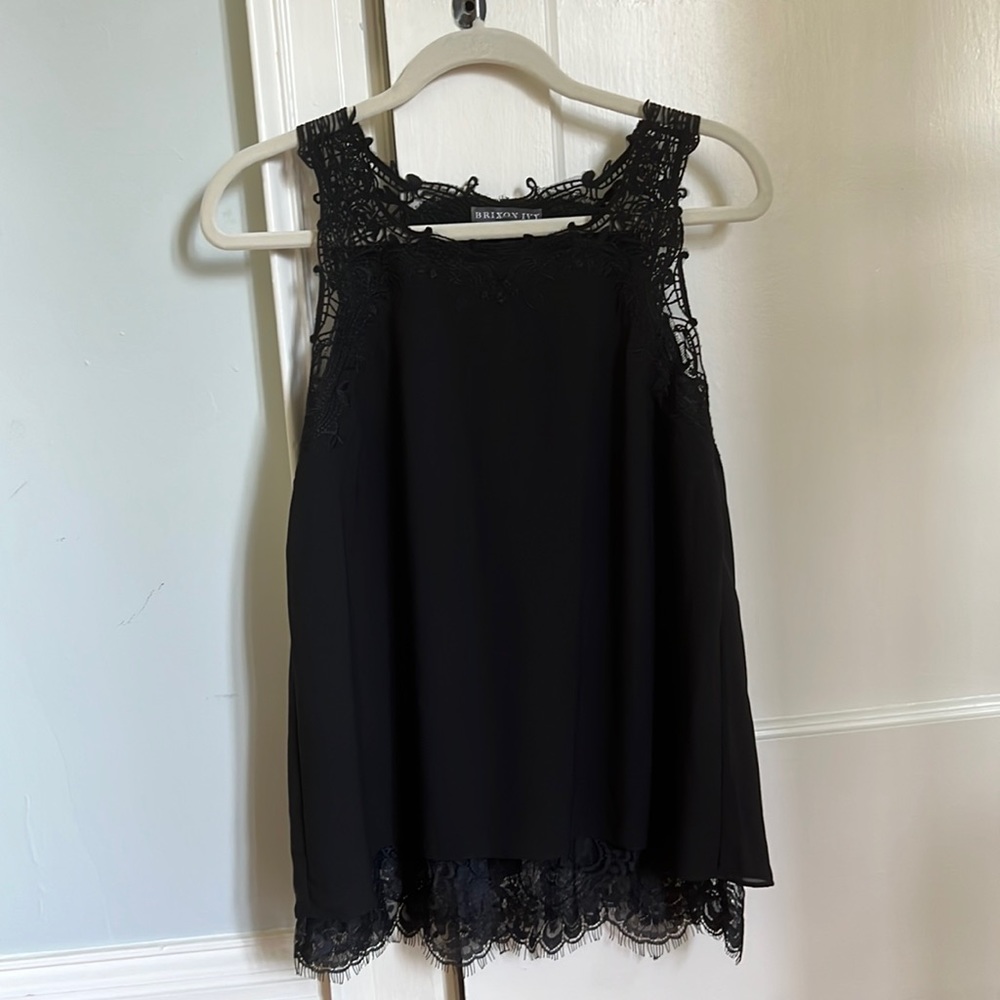 Brixon Ivy Women’s Black Sleeveless Blouse